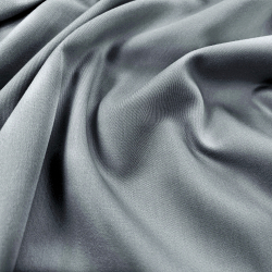 Premium-Satin grau 225cm (sanforisiert)  
