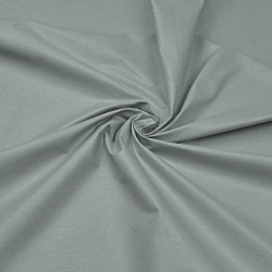Baumwolle 100% einfarbig grau B  