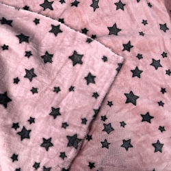 Polar plus graue Sterne auf rosa Hintergrund  