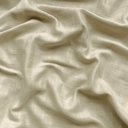 Beige Baumwoll-Musselin  