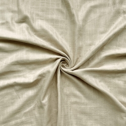 Beige Baumwoll-Musselin  