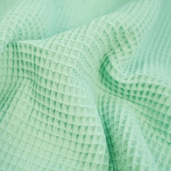 Baumwoll-Waffel - Minze (Mint)  