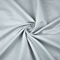 Premium Baumwollsatin grau (Silver) - 220 cm  
