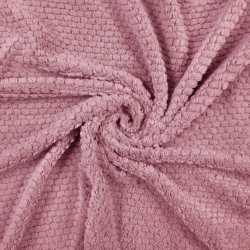 Polar Sherpa Lammfell 3D - Schmutziges Rosa (Foxglove)