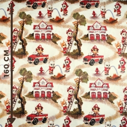 Baumwolle 100% Feuerwehr Rettungsaktion  