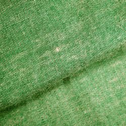 Rohes Jutestoff 100% - grün meliert  