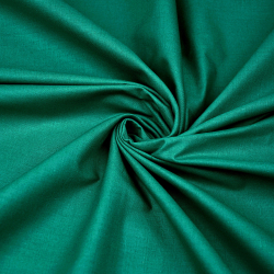 100% Baumwolle einfarbig Flaschengrün - 220cm (KR)