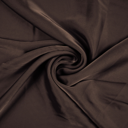 Armani Satin / Kunstseide - Dunkelbraun 43