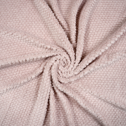 Polar Sherpa Lammprägung 3D - Pastellrosa (Sephia Rose)