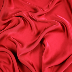 Armani Satin / Kunstseide - Rot 33