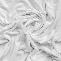 Frottee-Jersey weiß  