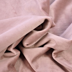 Samtvorhang - schmutzig rosa  