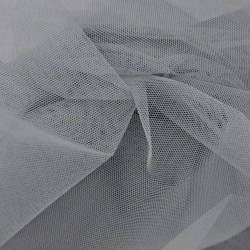 Dekoratives graues Tüll  