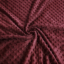 Minky Premium kirschrot (Windsor Wine)  