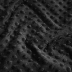 Minky Premium schwarz (Black)  