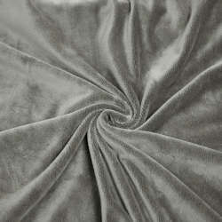 Minky glatt Premium grau (Dapple gray)  