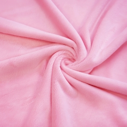 Minky glatt Premium hellrosa (Candy pink)  