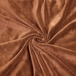 Minky glatt Premium Zimt (Mocha Bisque)  