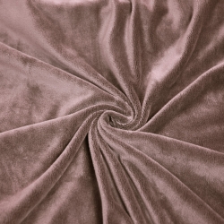 Minky glatt Premium dunkel schmutzig rosa (Nostalgia Rose)  