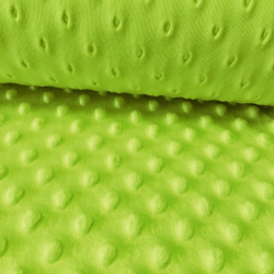 Minky limonengrün 11  