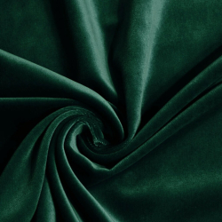 Samt dunkel meergrün -650  