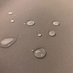 Wasserabweisender Stoff dunkelbeige  