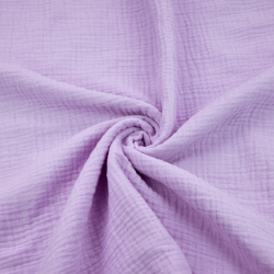 Musselin Double Gauze Heidekraut (Crocus Petal)  