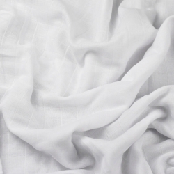 Baumwoll-Musselin weiß  