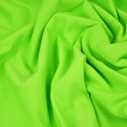 Sweatstoff Loop - einfarbig grün-apfel - 280g  