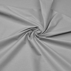 Baumwolle 100% einfarbig grau - 17