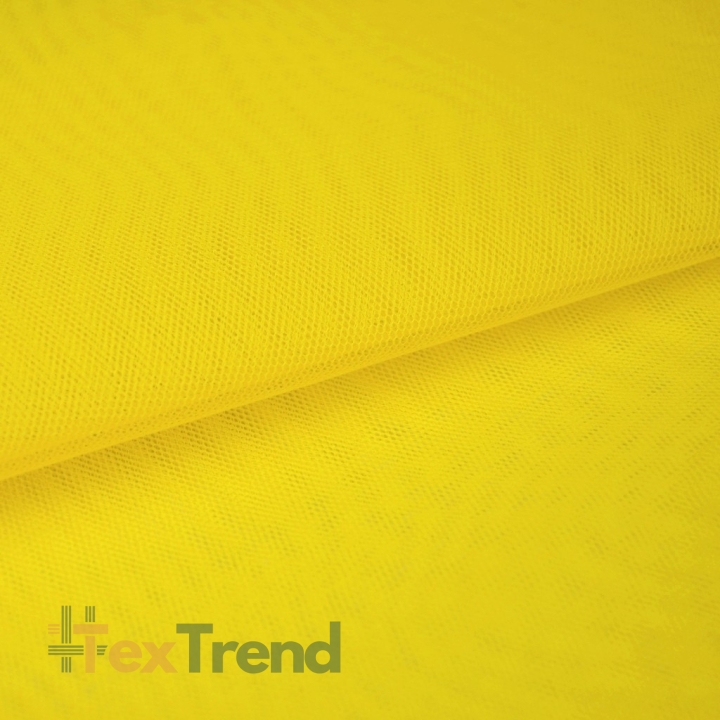 Dekoratives Tüll gelb  