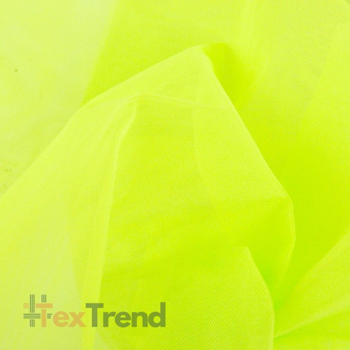 limonengrüner Dekorations-Tüll  