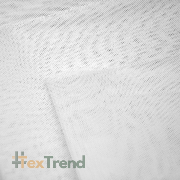 Dekoratives Tüll weiß  