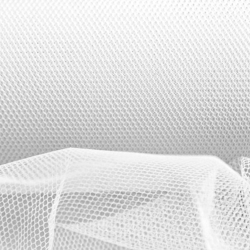 Dekoratives Tüll weiß  