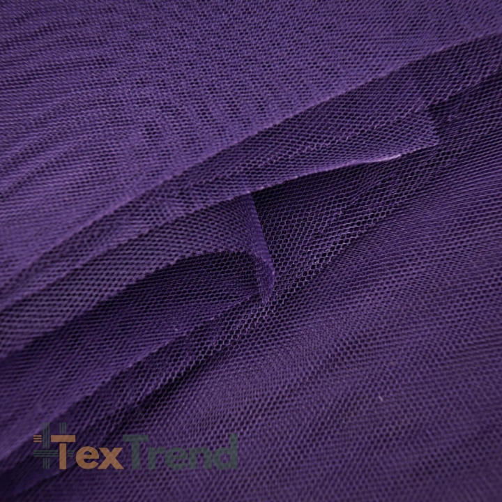 lila Dekorations-Tüll  