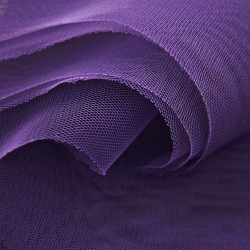 lila Dekorations-Tüll  