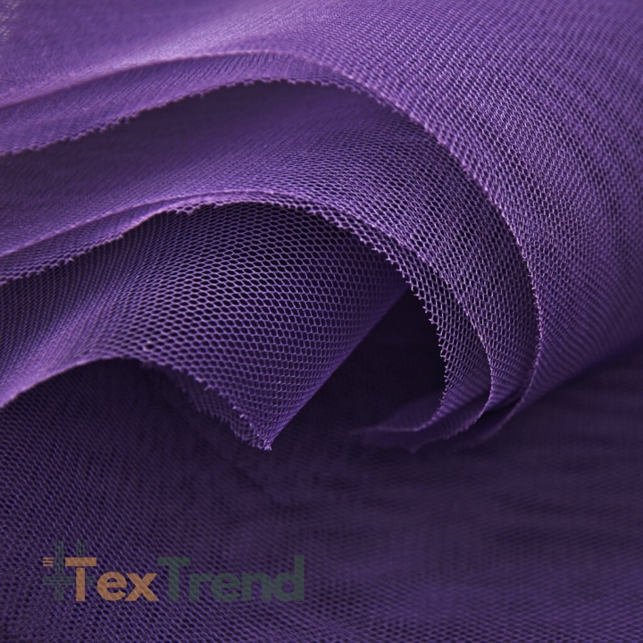 lila Dekorations-Tüll  