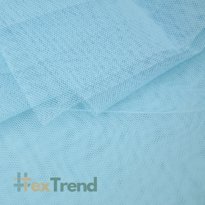 Dekoratives Tüll blau  