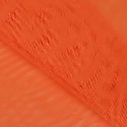 oranger Dekorations-Tüll  