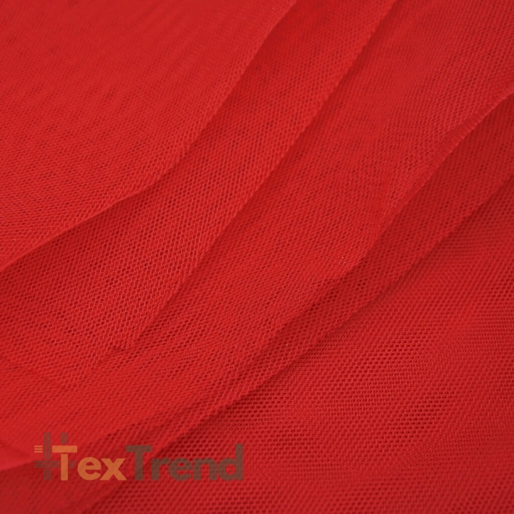 Dekoratives Tüll rot  