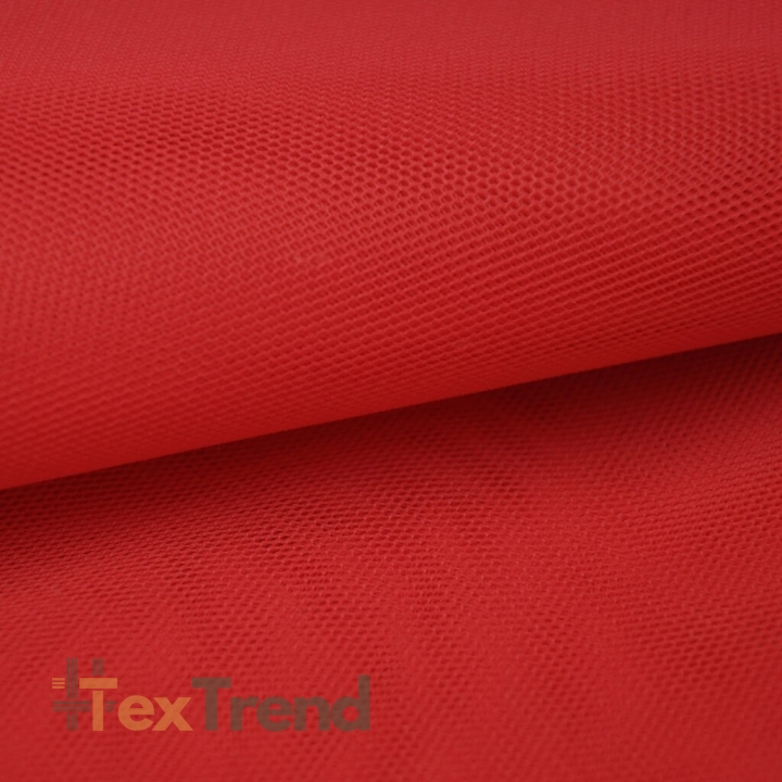 Dekoratives Tüll rot  