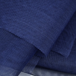 Dekoratives Tüll dunkelblau  