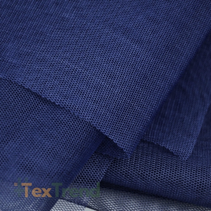 Dekoratives Tüll dunkelblau  