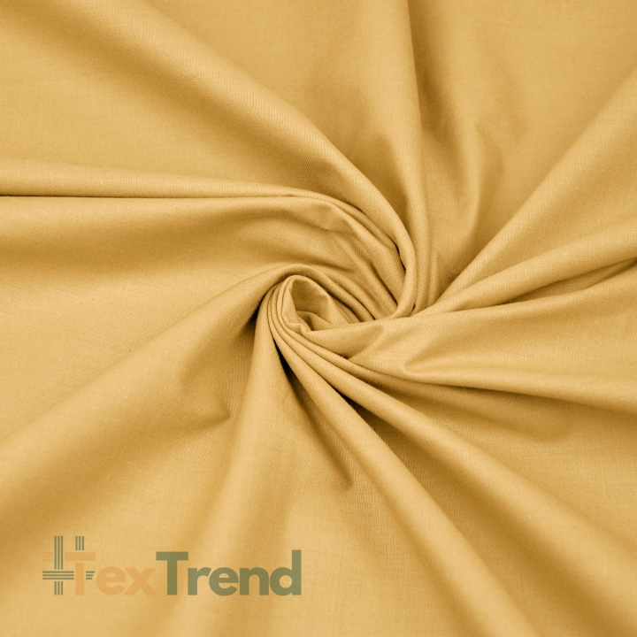 100% Baumwolle einfarbig toffee - 5  