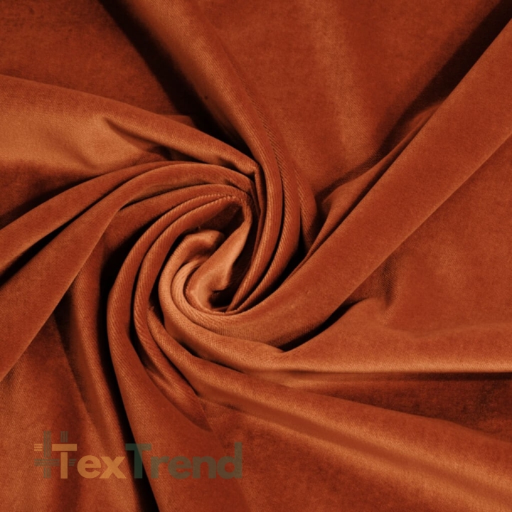 Ziegelroter Samt - 556  