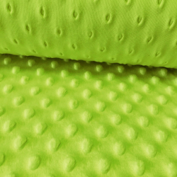 Minky limonengrün 11  