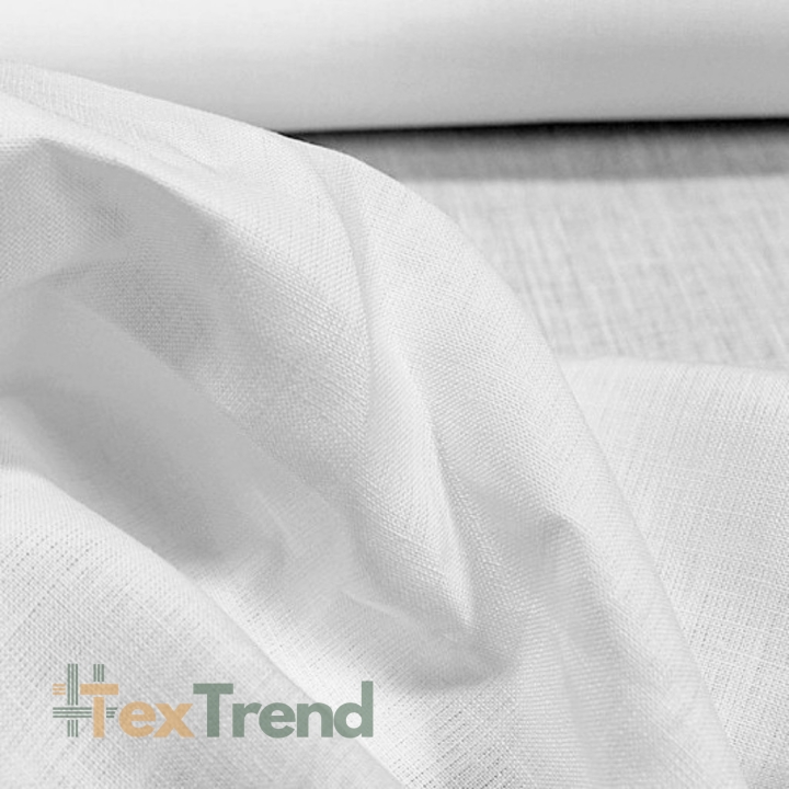 Dekorationsleinen weiß - 220g  