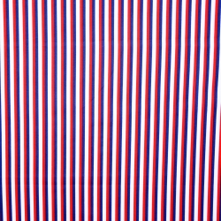 Baumwolle 100% Streifen weiß rot dunkelblau  