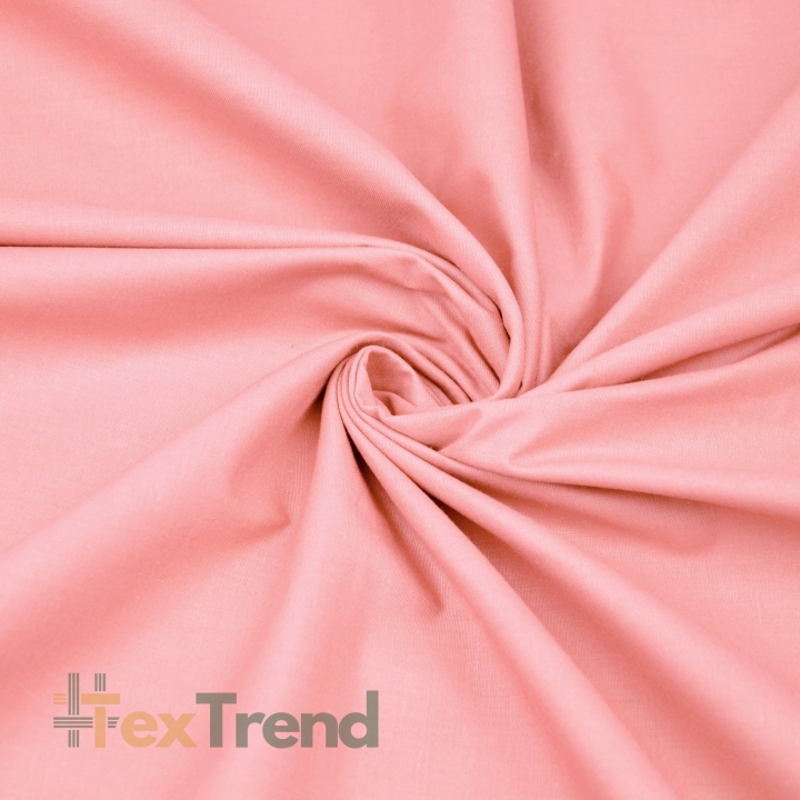 Baumwolle 100% einfarbig lachsfarben - 37  