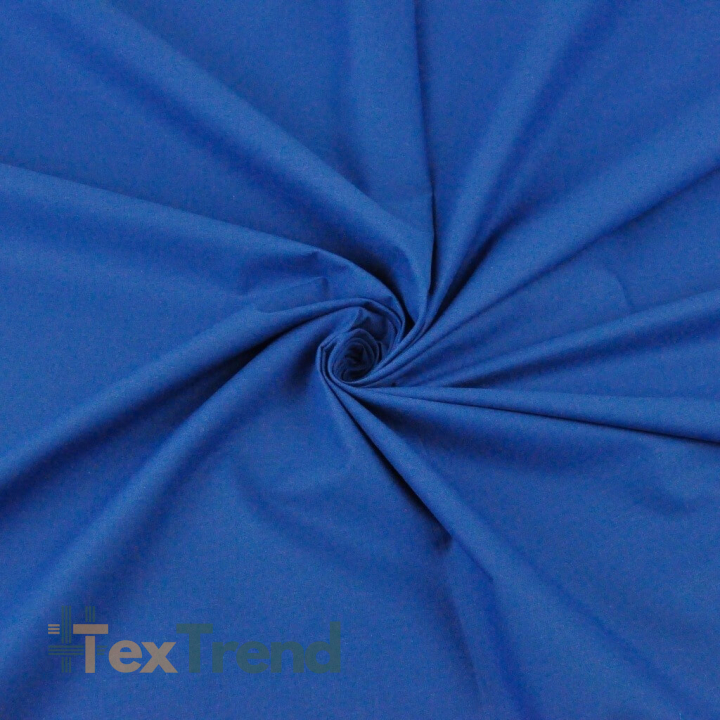 Baumwolle 100% einfarbig saphirblau - 32  